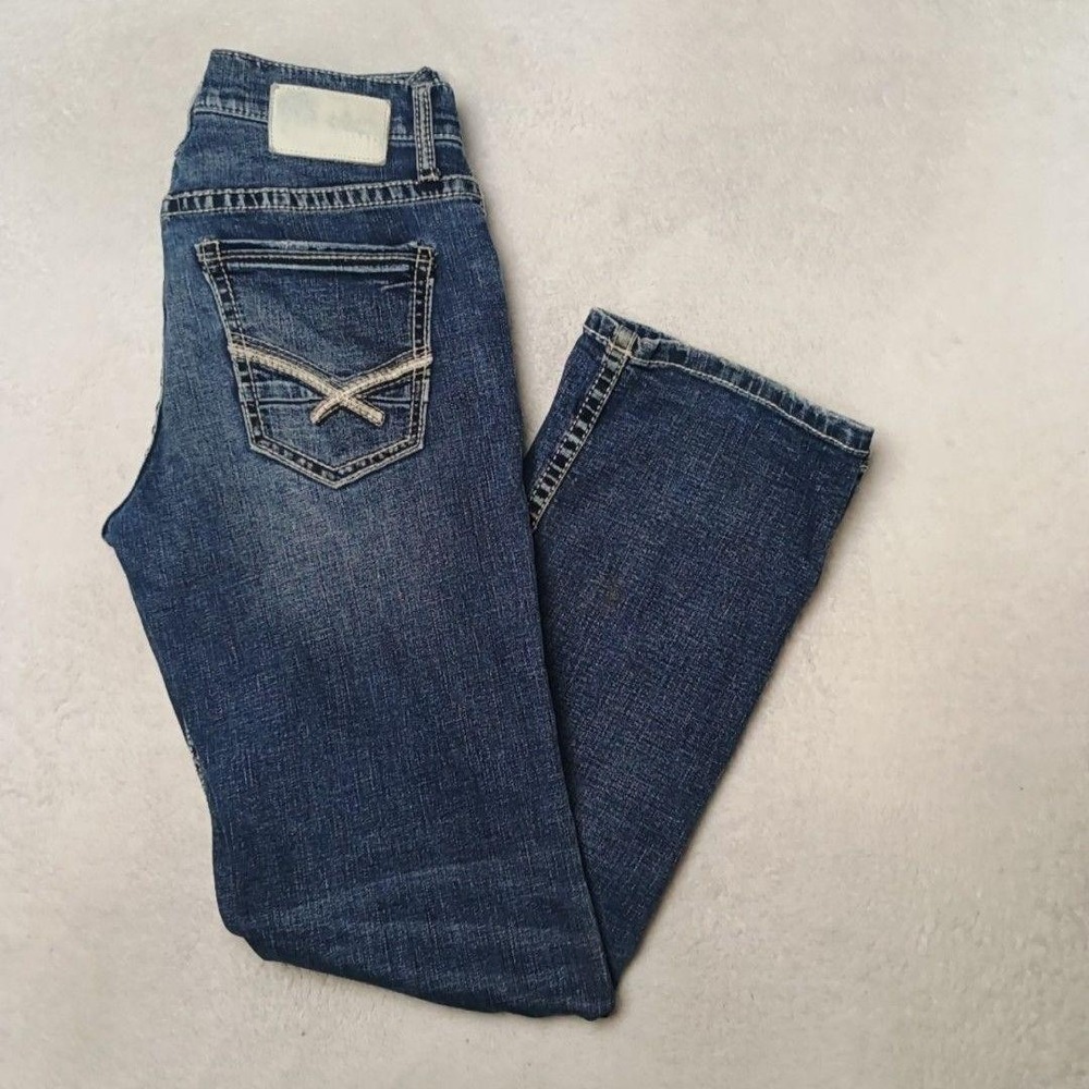Buckle BKE Jeans Mens 32x32 Blue Jake Bootcut Slim Medium Wash Denim 5-Pocket